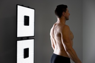 optimascan machine preforming full body photography skin cancer scan